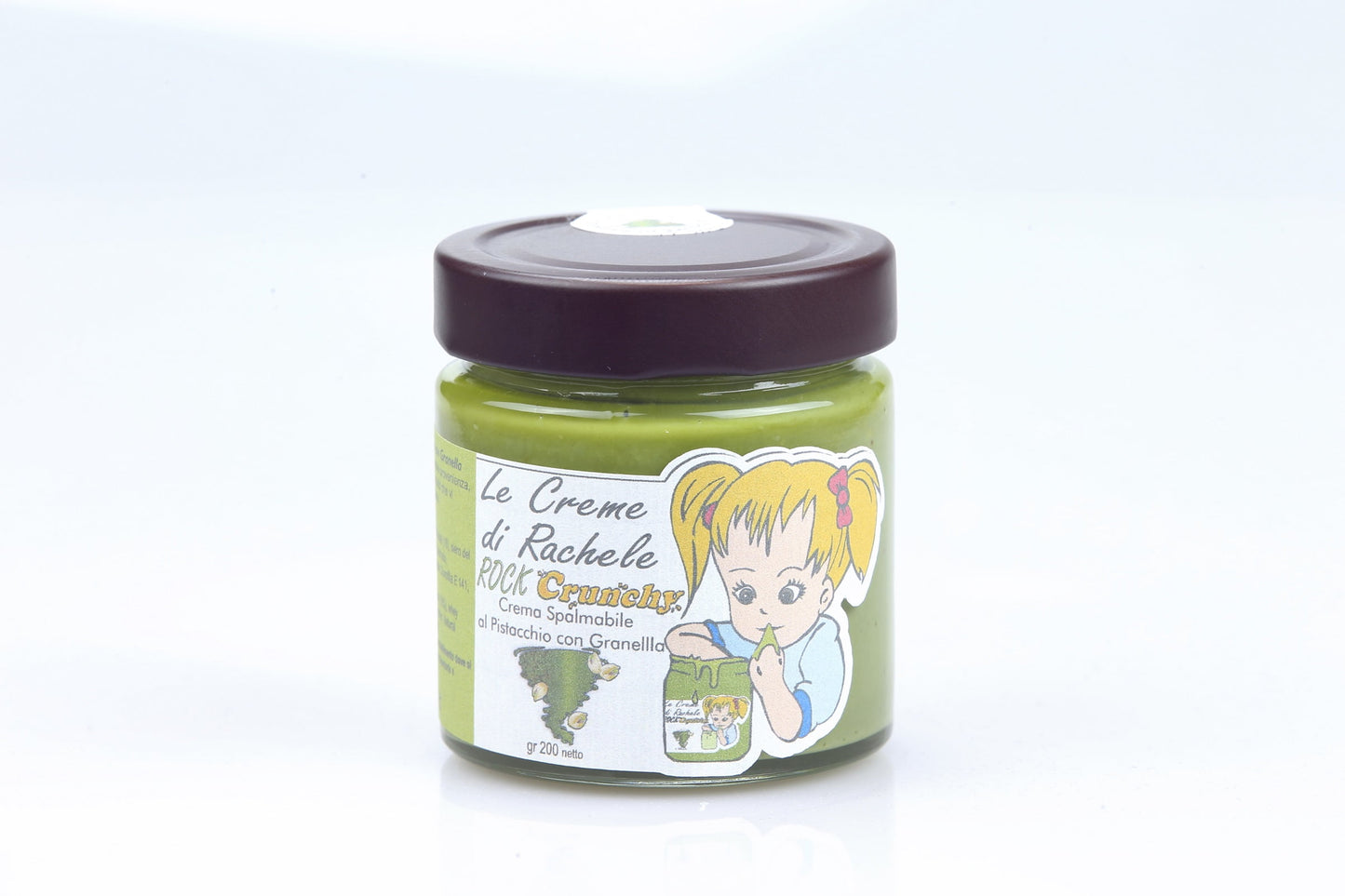 Crema spalmabile al pistacchio con granella gr 240