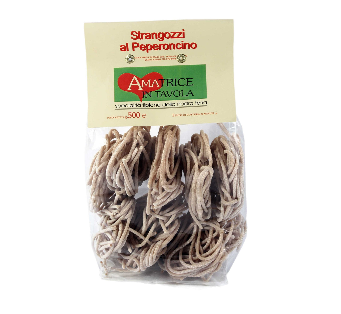 Pasta Strangozzi Chilli Pepper 500 gr