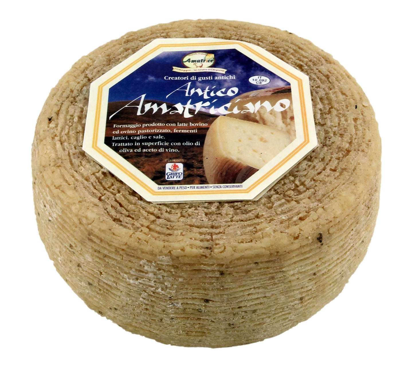 Mixed Ancient Amatrician Cheese, half form, approx. 0.900 kg