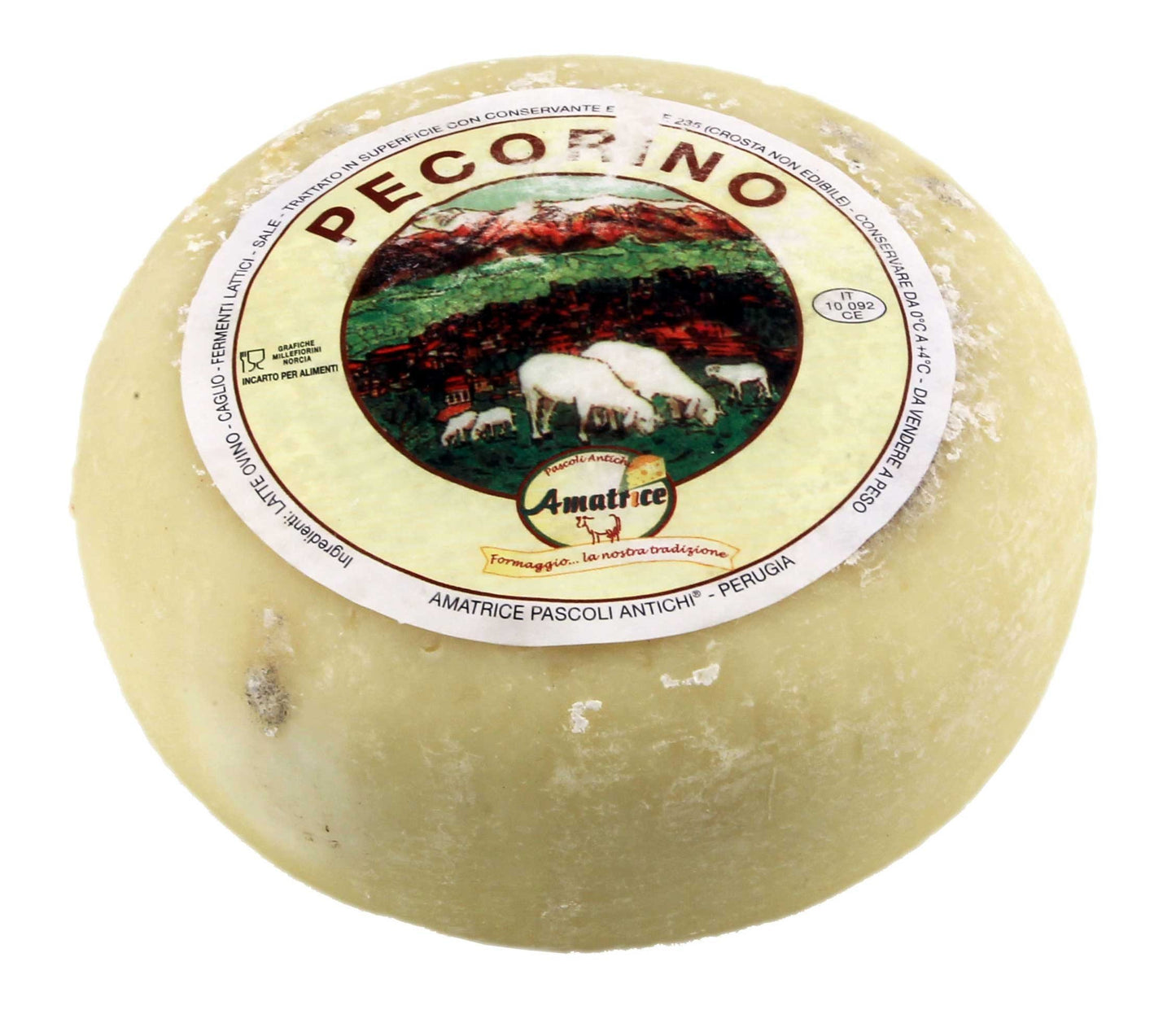 Pecorino Fresco Amatrice wedge of approx. 0.600 kg