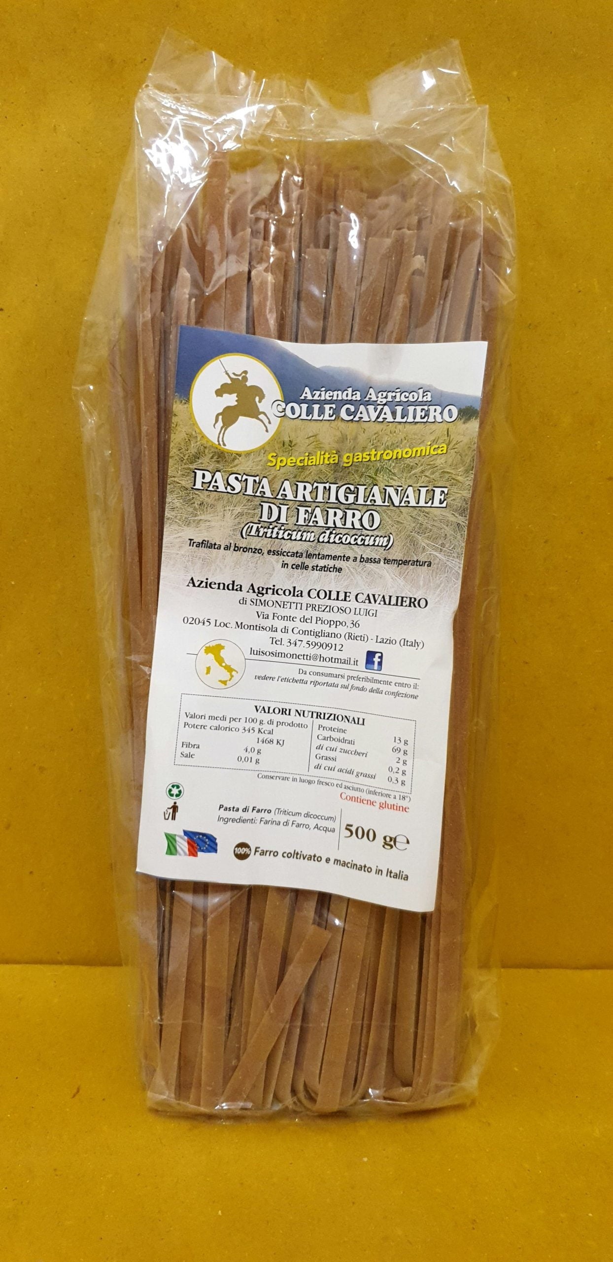 Artisanal spelt linguine 500g