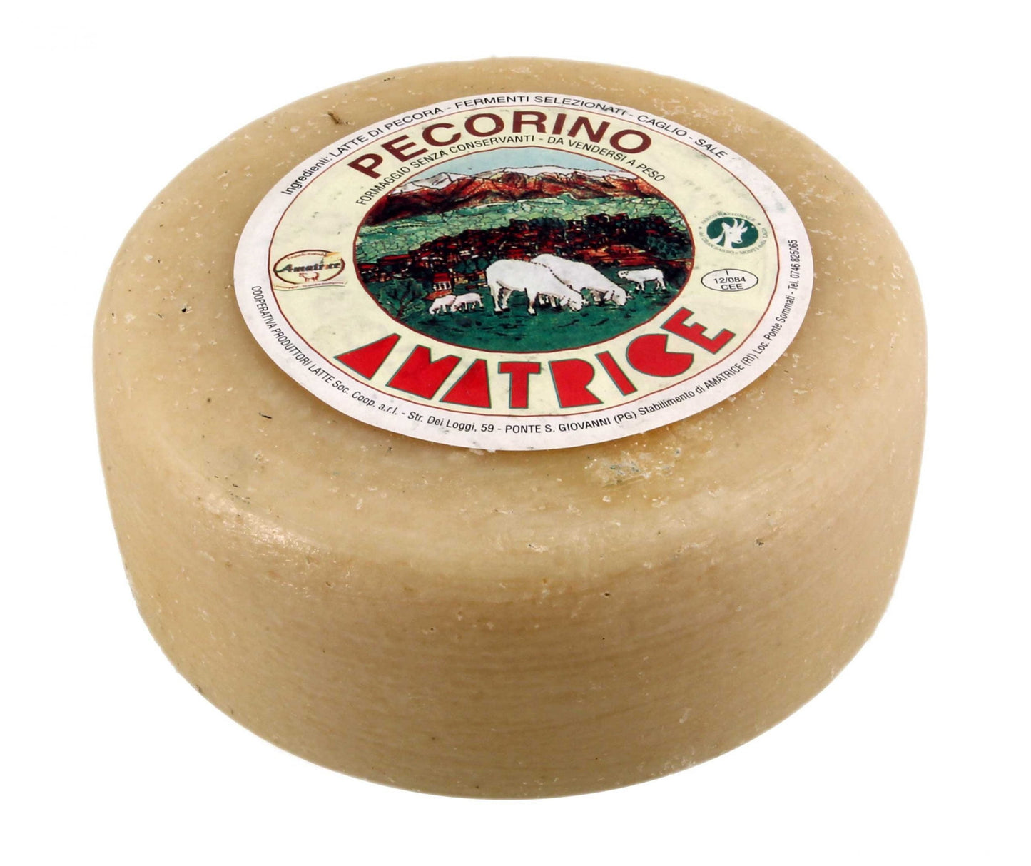 Pecorino Stagionato Amatrice spicchio da kg 0,400 ca S.V.