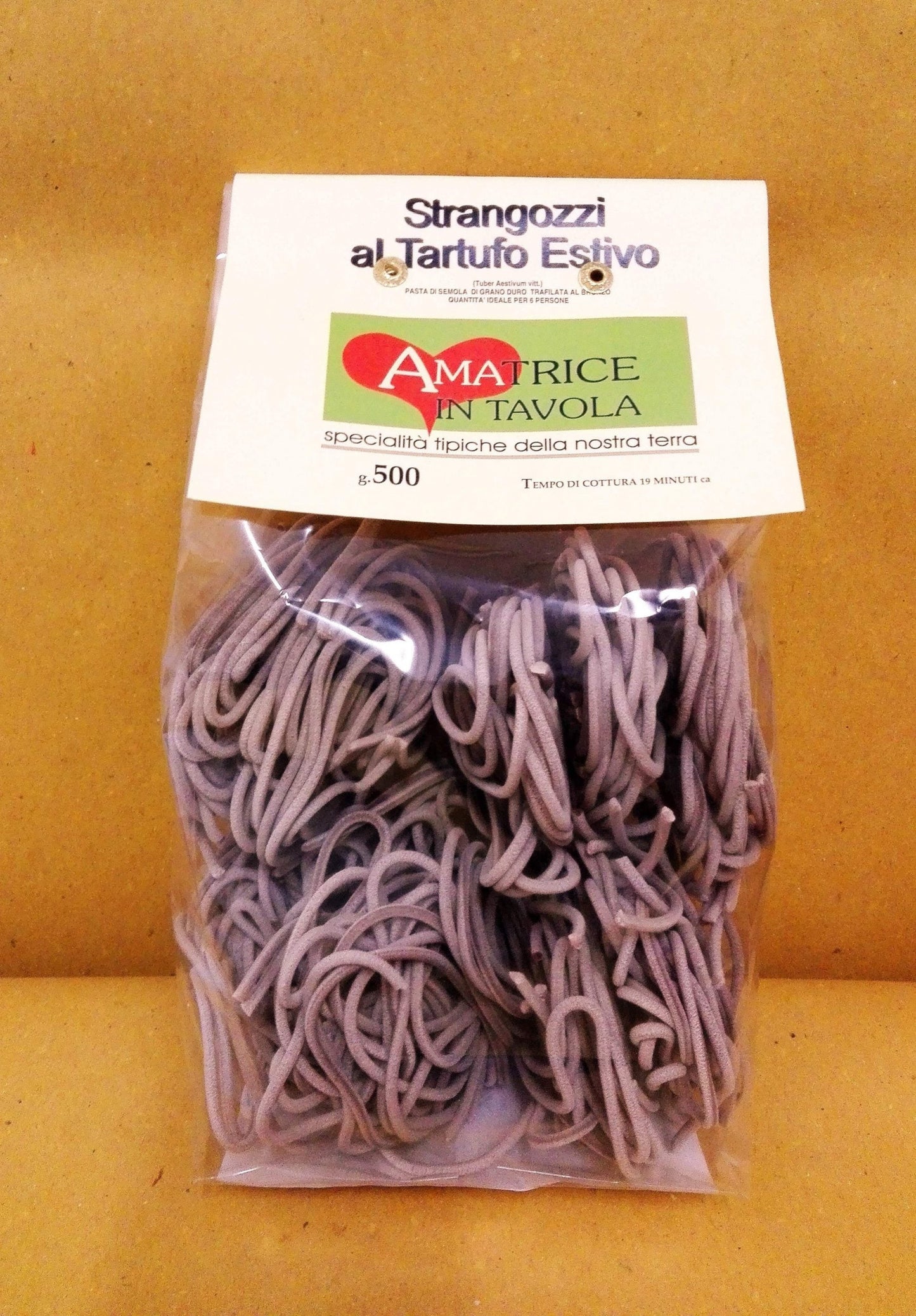 Pasta Strangozzi Truffle 500 gr