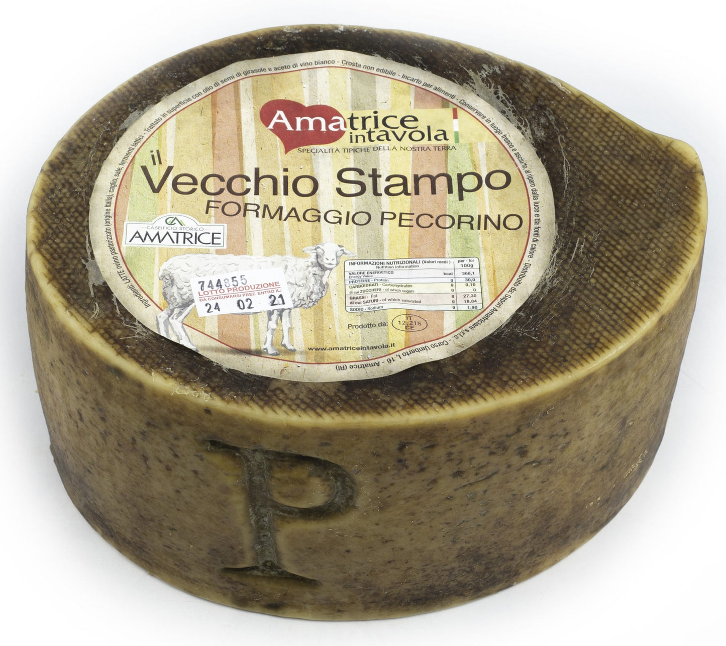 Old-fashioned Pecorino 2.7 kg