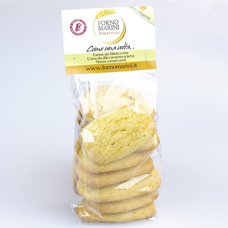 Milk biscuits 250 gr Forno Marini di Amatrice