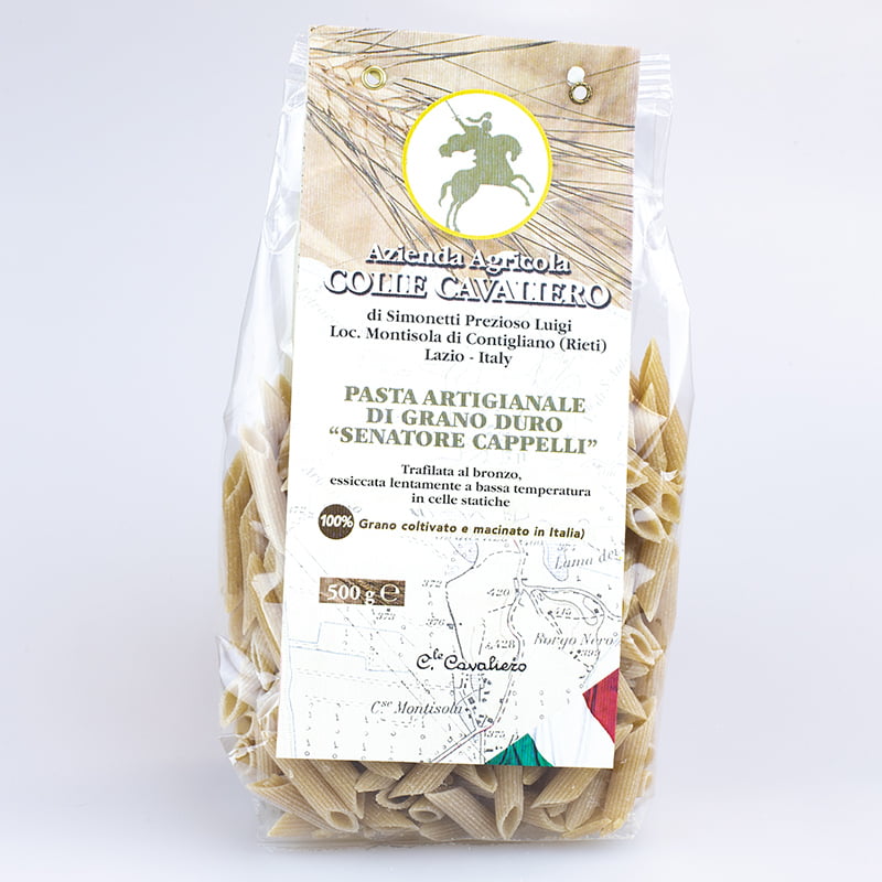Artisanal durum wheat pennette "Senatore Cappelli"
