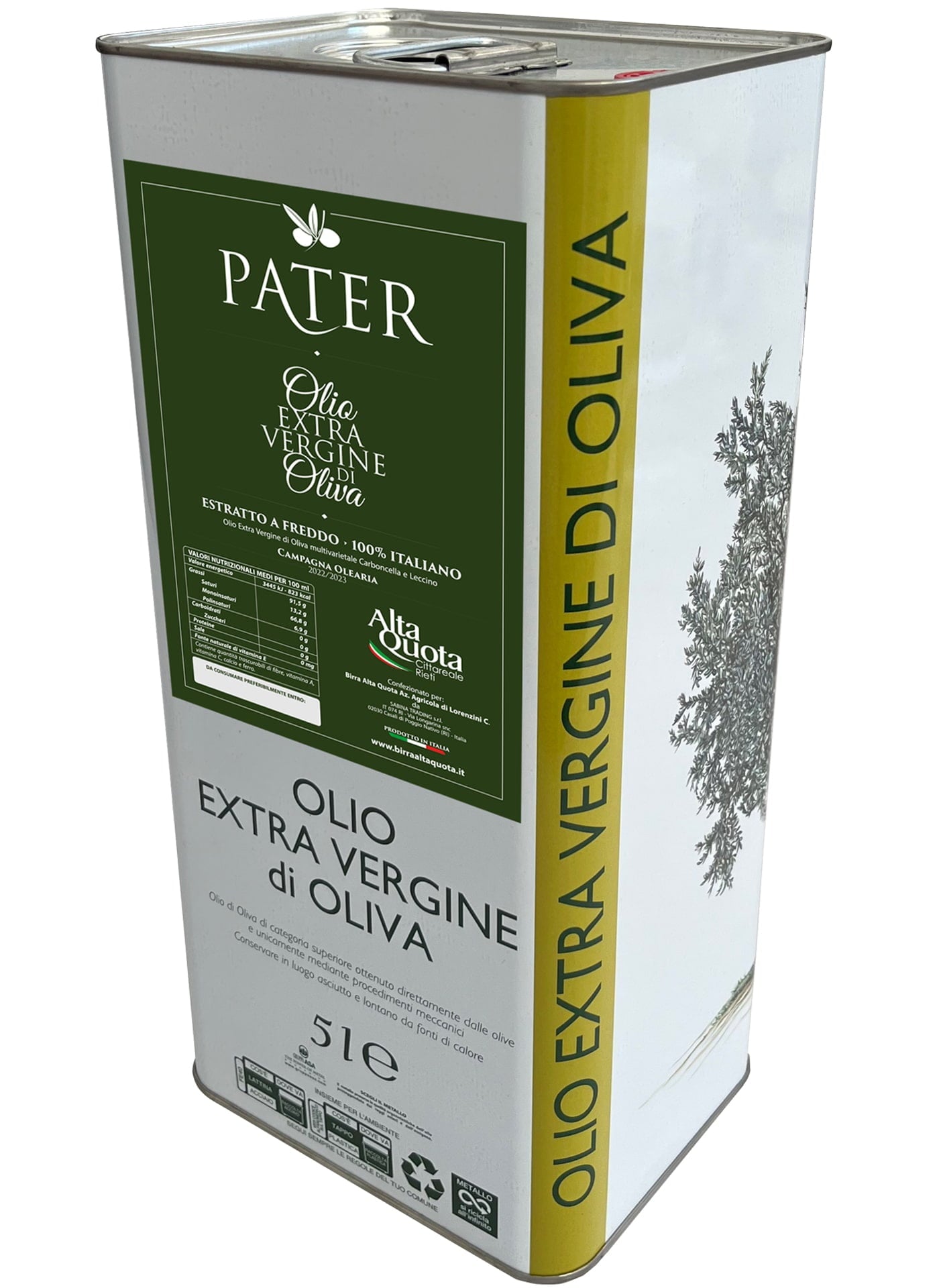 Pater Oil 5 lt
