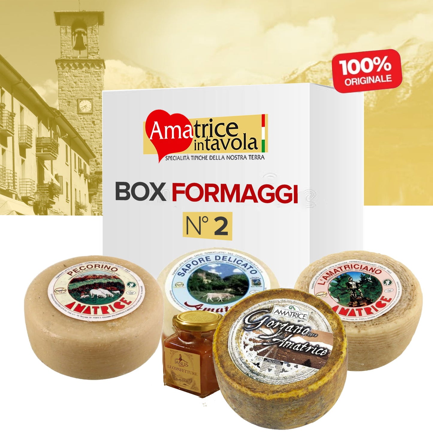 BOX Amatrice Cheeses 2