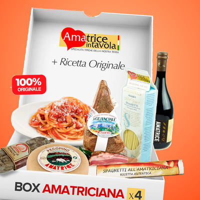 Ricetta Amatriciana Originale + Kit “Amatrice in Tavola”