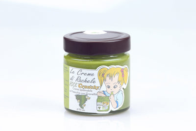 Crema spalmabile al pistacchio con granella  gr 240