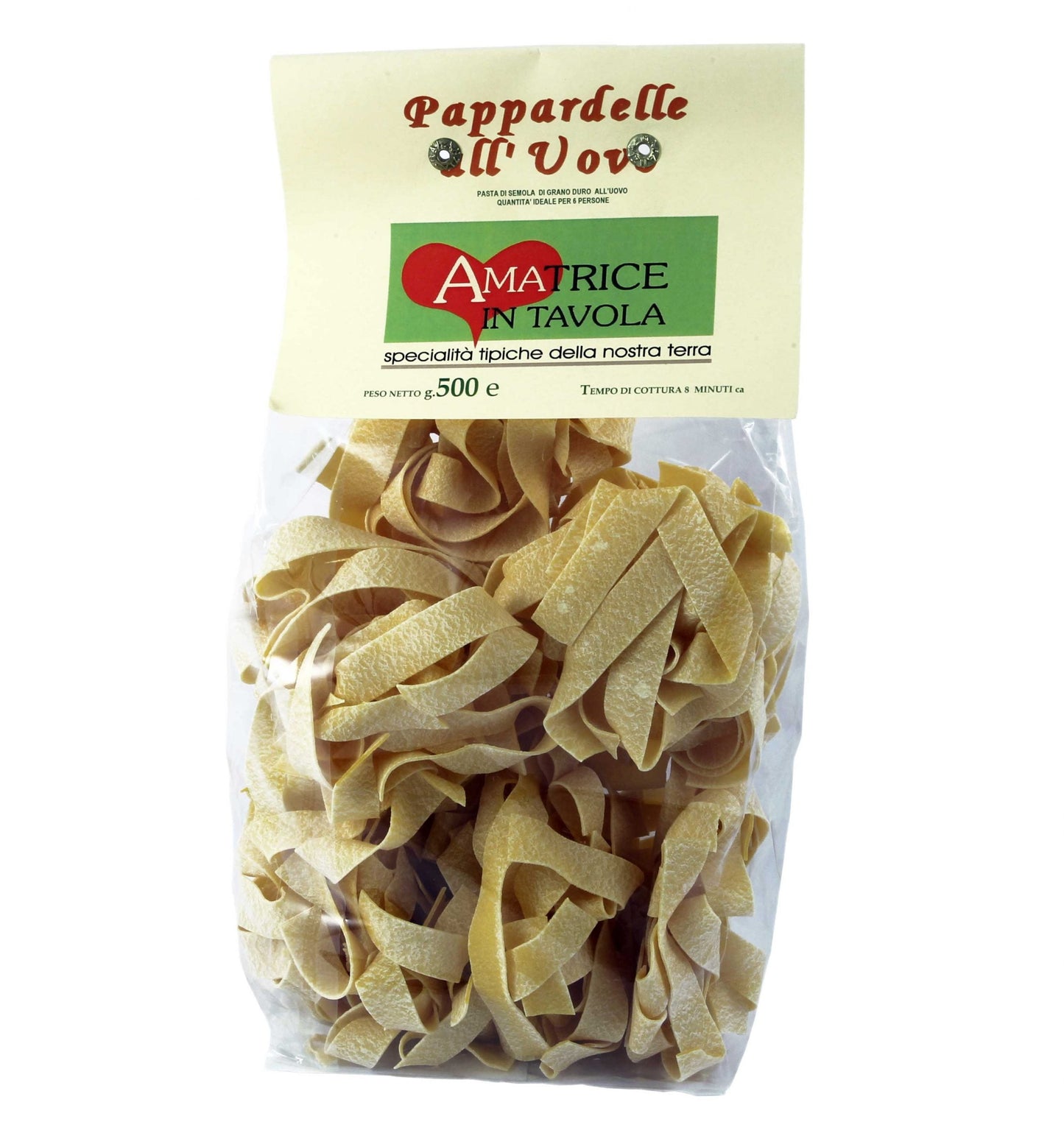 Pasta Pappardelle all'uovo 500 gr