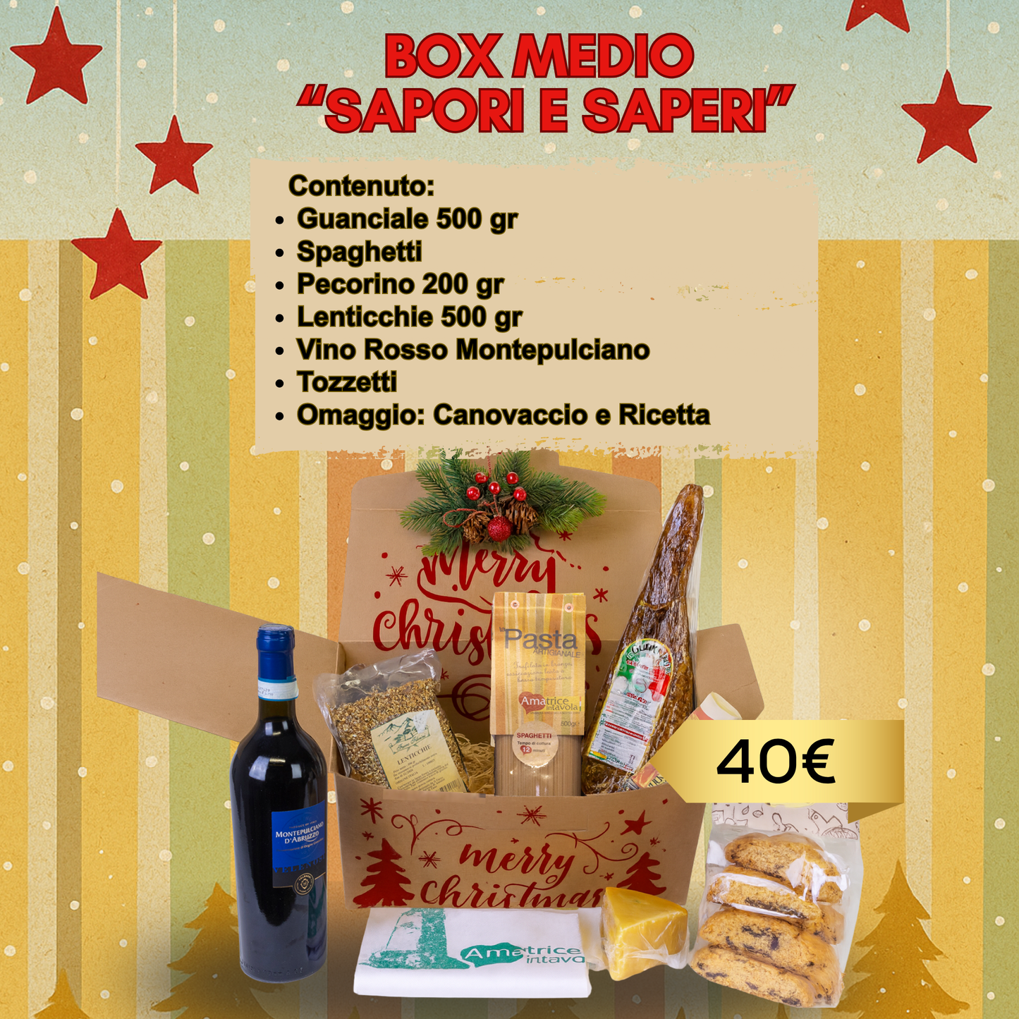Box Natalizia "SAPORI E SAPERI"