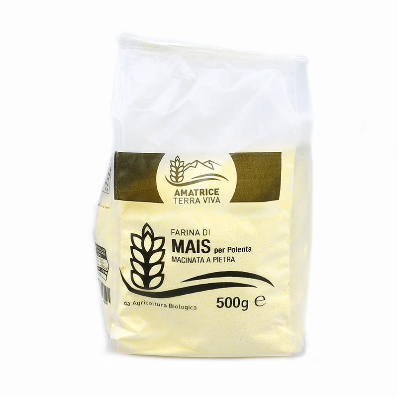 Farina di mais per polenta macinata a pietra 500 gr