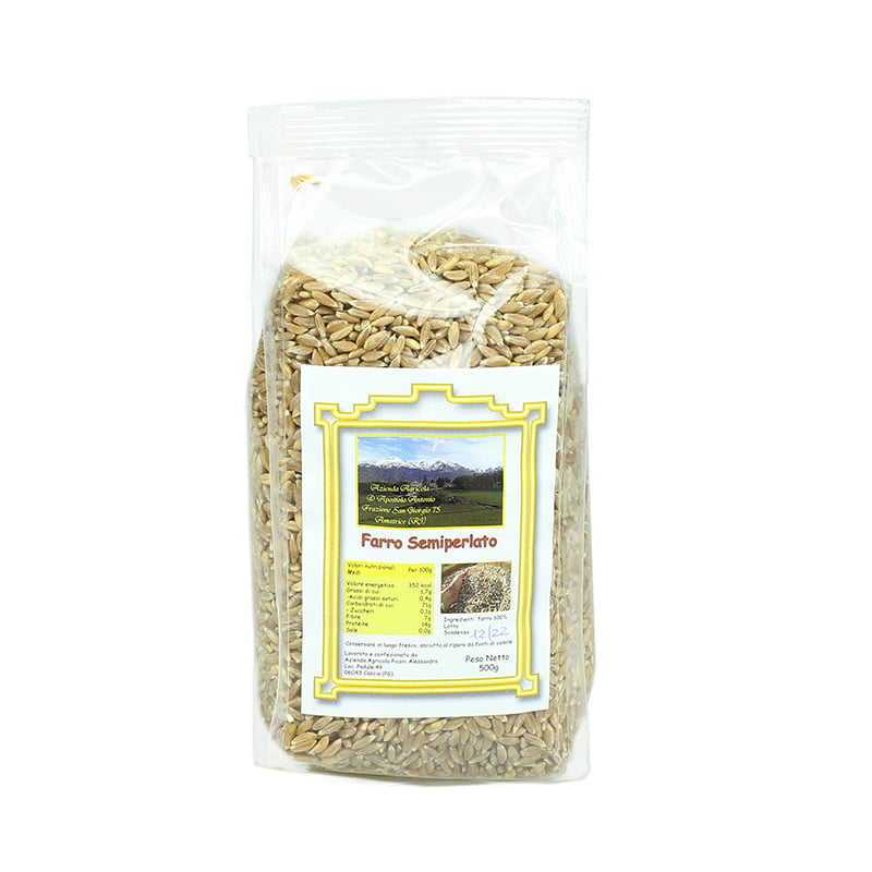 Farro semiperlato bio 500 gr.