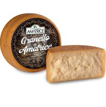Formaggio vaccino Granello di Amatrice Metà forma 1,5 kg circa