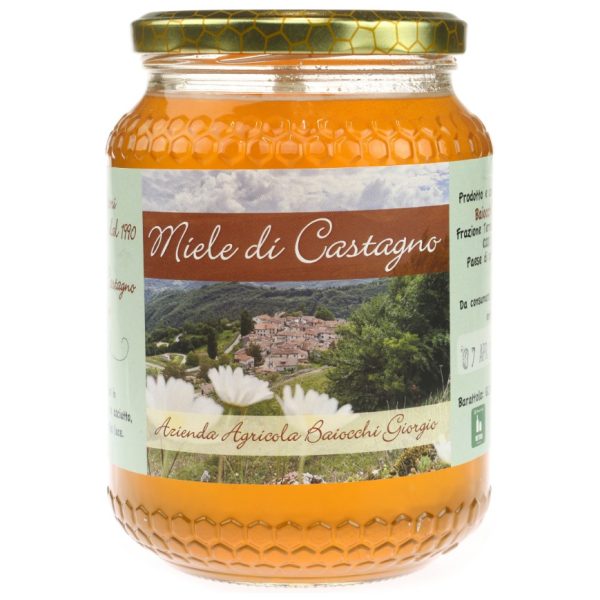 Miele prodotto dall'Azienda agricola Baiocchi Giorgio nella Frazione Terracino di Accumoli (RI).